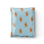 14.5x19 Gingerbread Poly Mailer