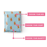 14.5x19 Gingerbread Poly Mailer