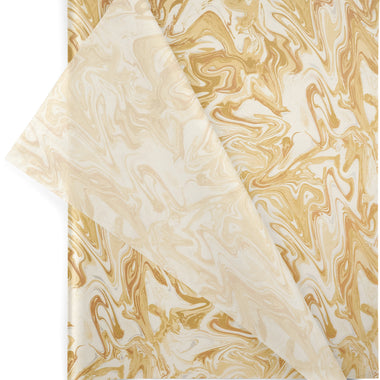 Gold Marble 20x30 Design Tissue Paper