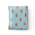 6x9 Gingerbread Poly Mailer