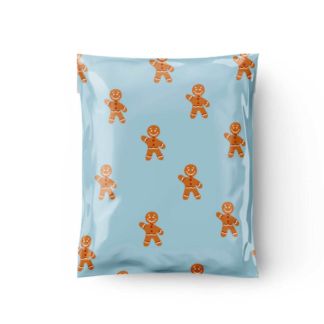 10x13 Gingerbread Poly Mailer