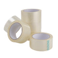 2"x110 Yards Light Transparent Tape, 6 Pack, 1.6 MIL Acrylic