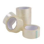 2"x110 Yards Light Transparent Tape, 6 Pack, 1.6 MIL Acrylic