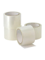 3"x110 Yards Heavy Transparent Tape, 6 Pack, 2 MIL Acrylic