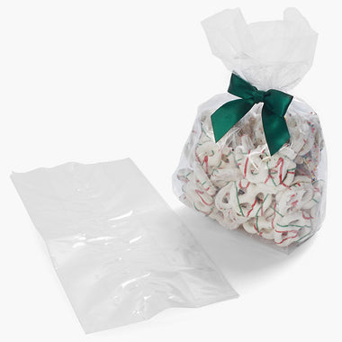 Clear Square Bottom Cello Bags, 6x4x15", 100 Pack