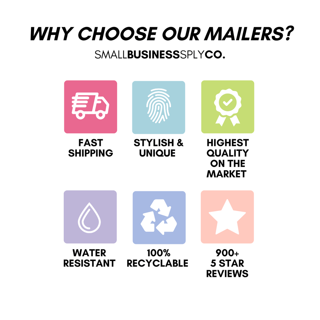 10x13 Holiday Lights Poly Mailer