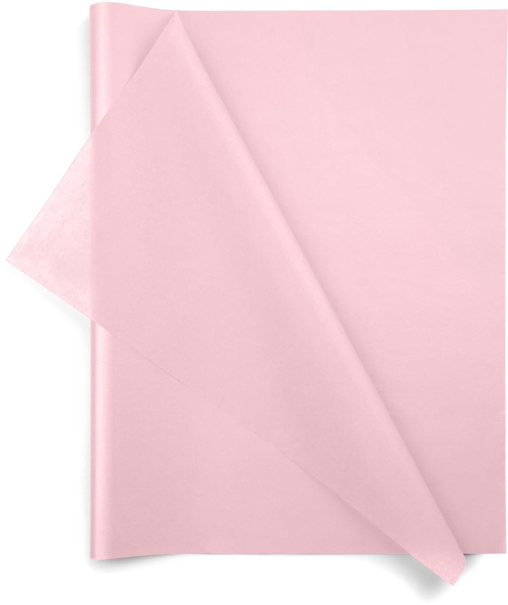 Light Pink 20x26 Solid Color Tissue Paper