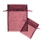 Sheer Pouch with Ribbon Draw String 10 Pcs per Pack