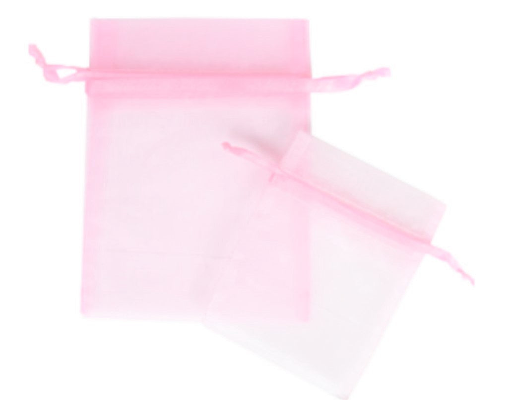 Sheer Pouch with Ribbon Draw String 10 Pcs per Pack