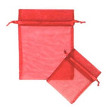 Sheer Pouch with Ribbon Draw String 10 Pcs per Pack