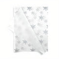 Silver Snowflakes 20x30 Design Tissue Paper