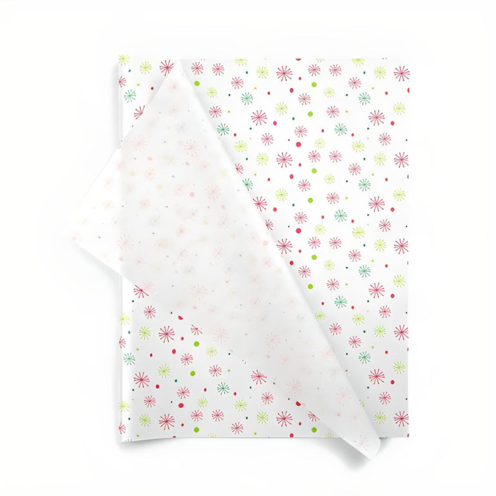 Season Greetings Snowflakes 20x30 Design Tissue Paper