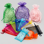 Sheer Pouch with Ribbon Draw String 10 Pcs per Pack