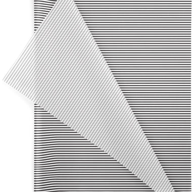 Black and White Pin Stripe 20x30 Design Tissue Paper