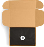 Black 20x26 Solid Color Tissue Paper