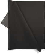 Black 20x26 Solid Color Tissue Paper