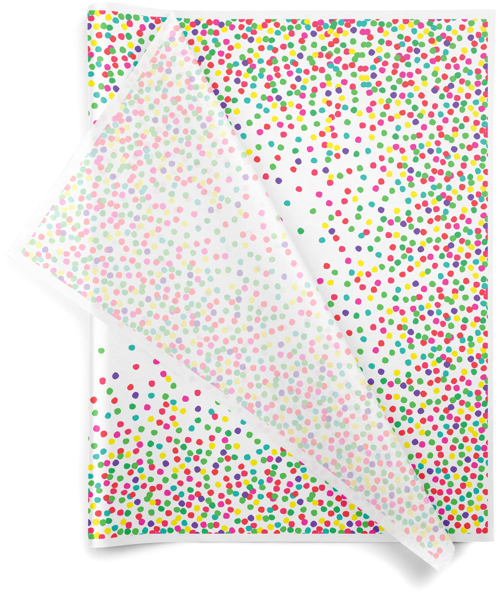 Confetti Dots 20x30 Design Tissue Paper