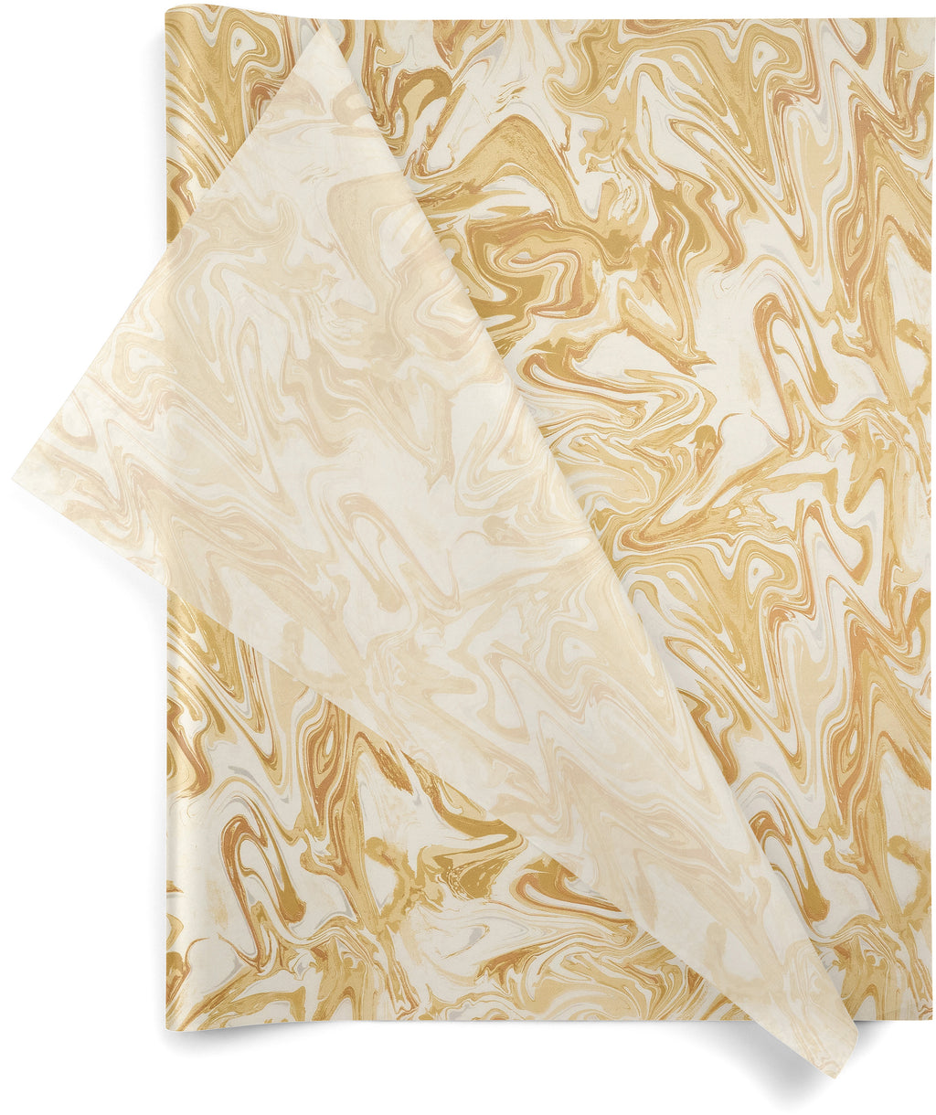 Gold Marble 20x30 Design Tissue Paper