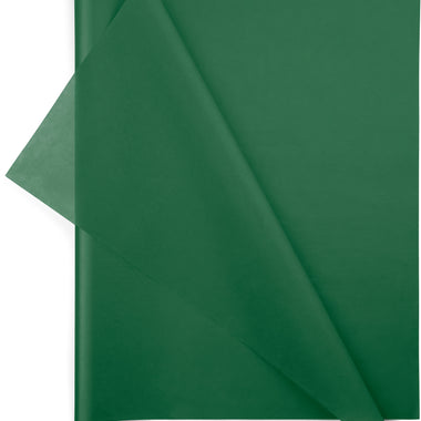 Green 20x26 Solid Color Tissue Paper