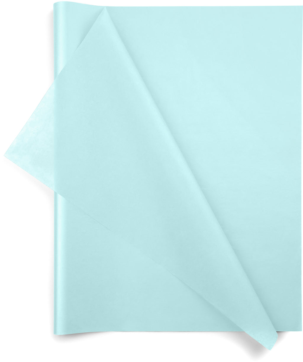 Light Blue 20x26 Solid Color Tissue Paper