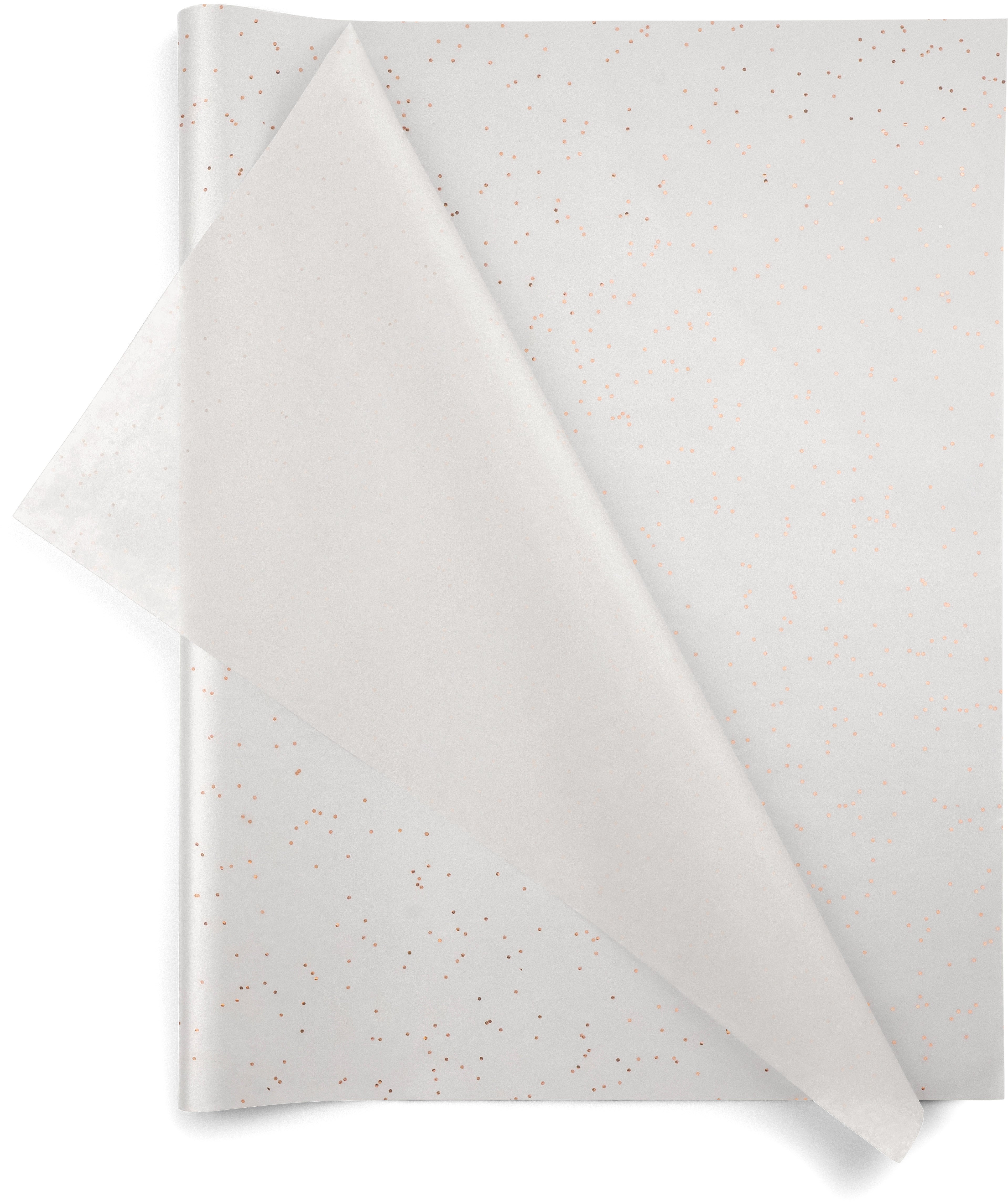 Rose Gold on White 20x30 Design Tissue