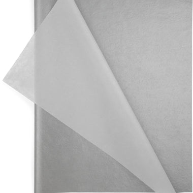 Silver One Side 20x30 Design Tissue Paper