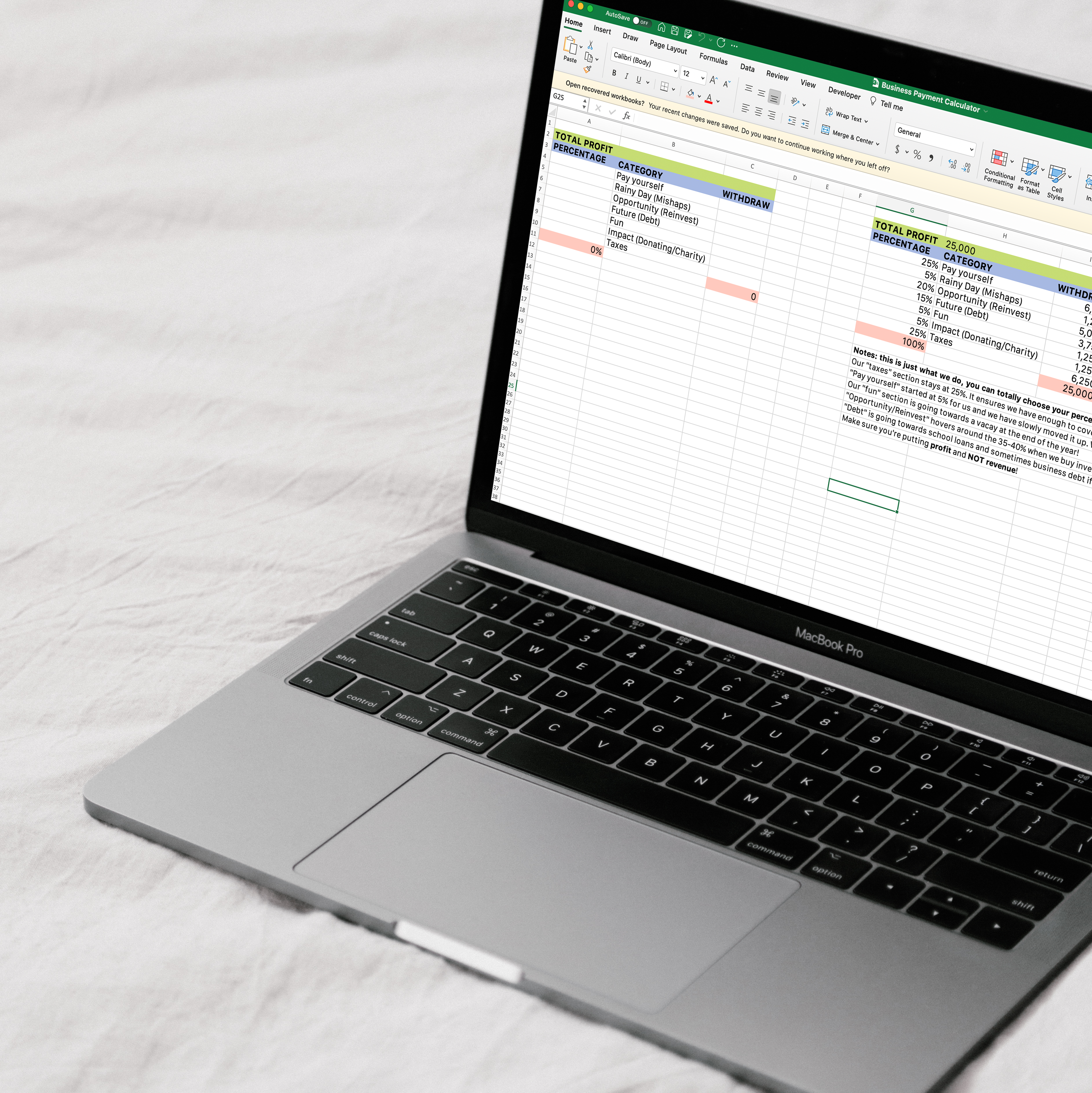FREE Business Payment Calculator
